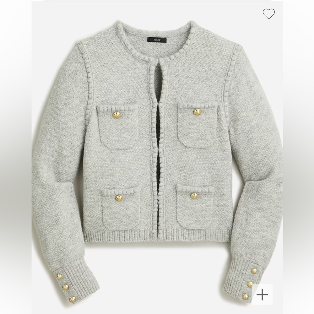J.Crew Odette Sweater Lady Jacket